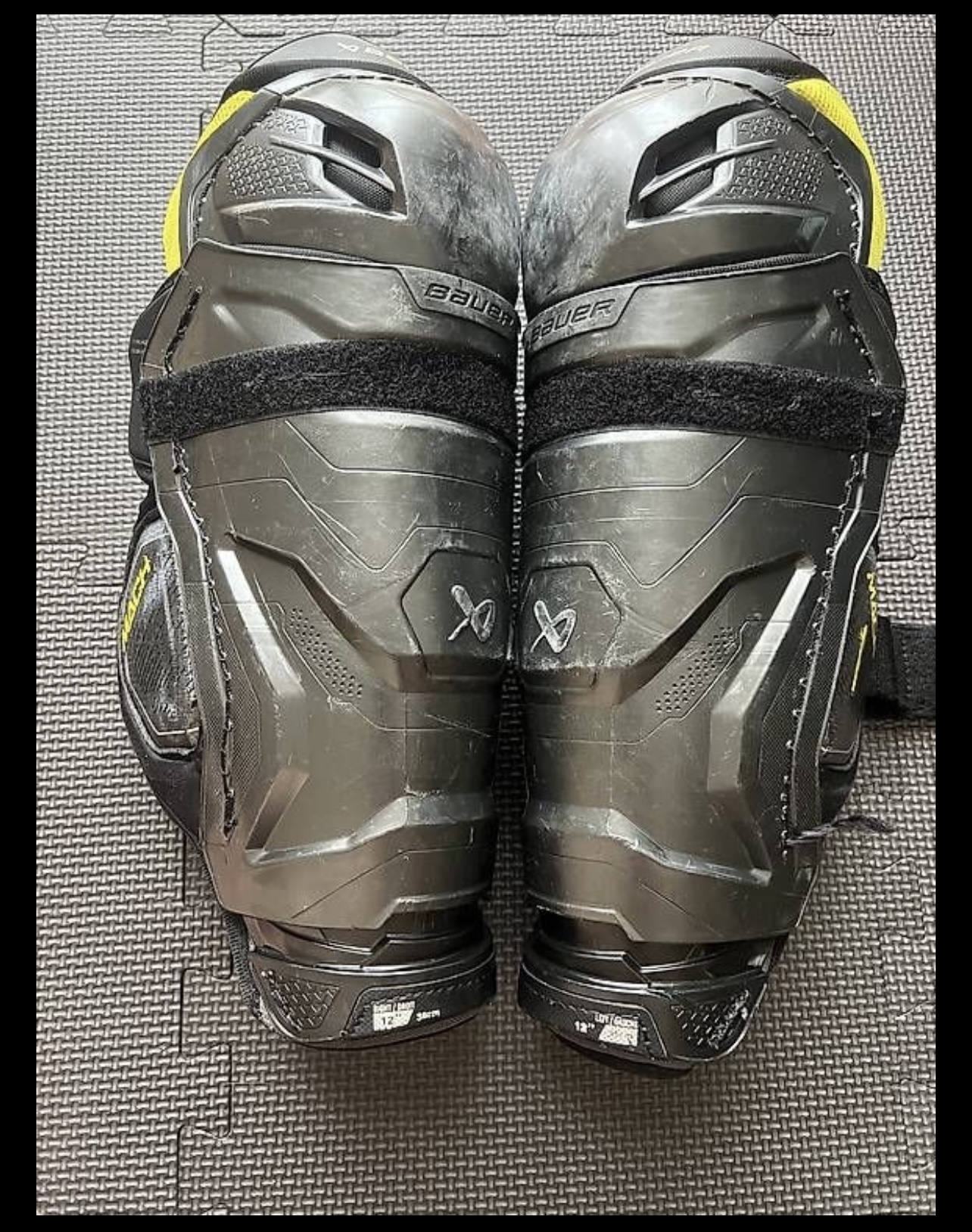 BAUER MACH Hockey shin guard JR M