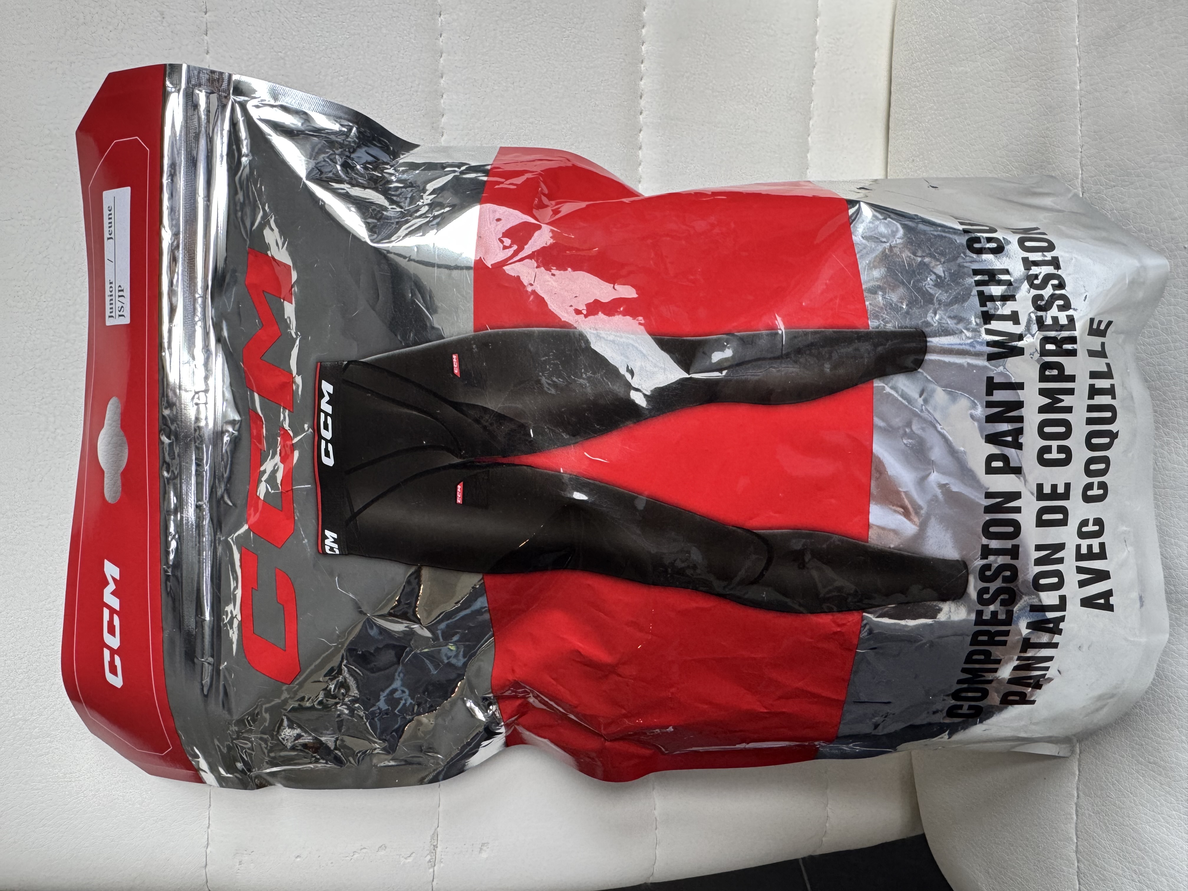 CCM compression pant with cup Junior