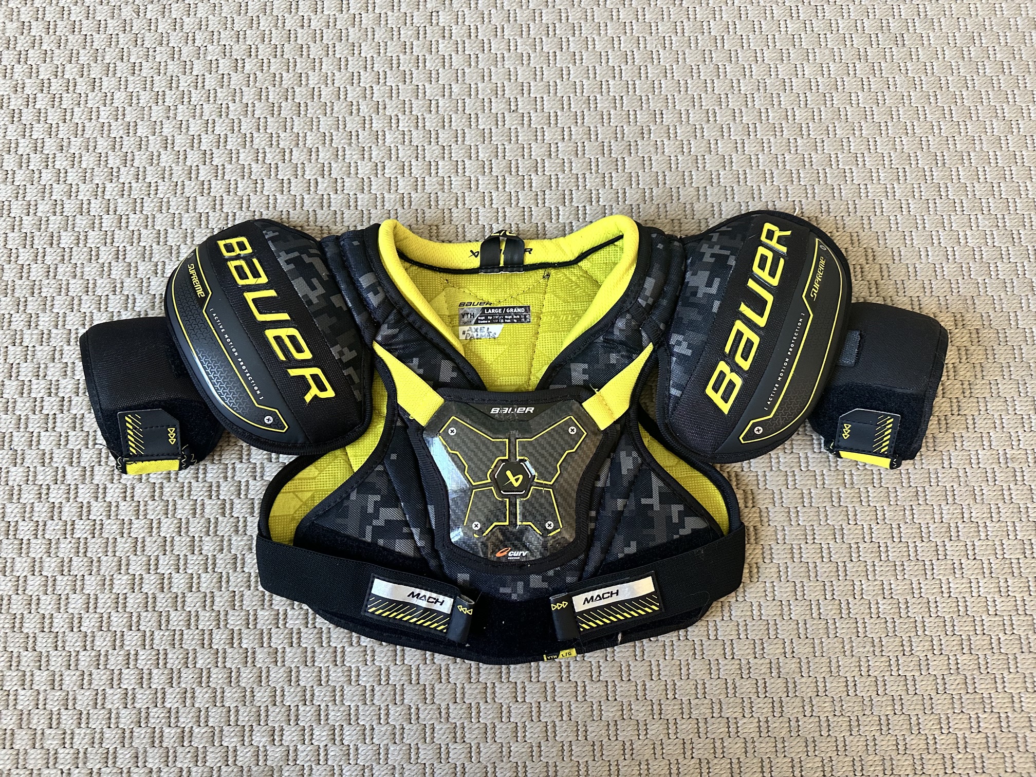 Corazza BAUER Supreme YTH Large (Età 7-9 anni)