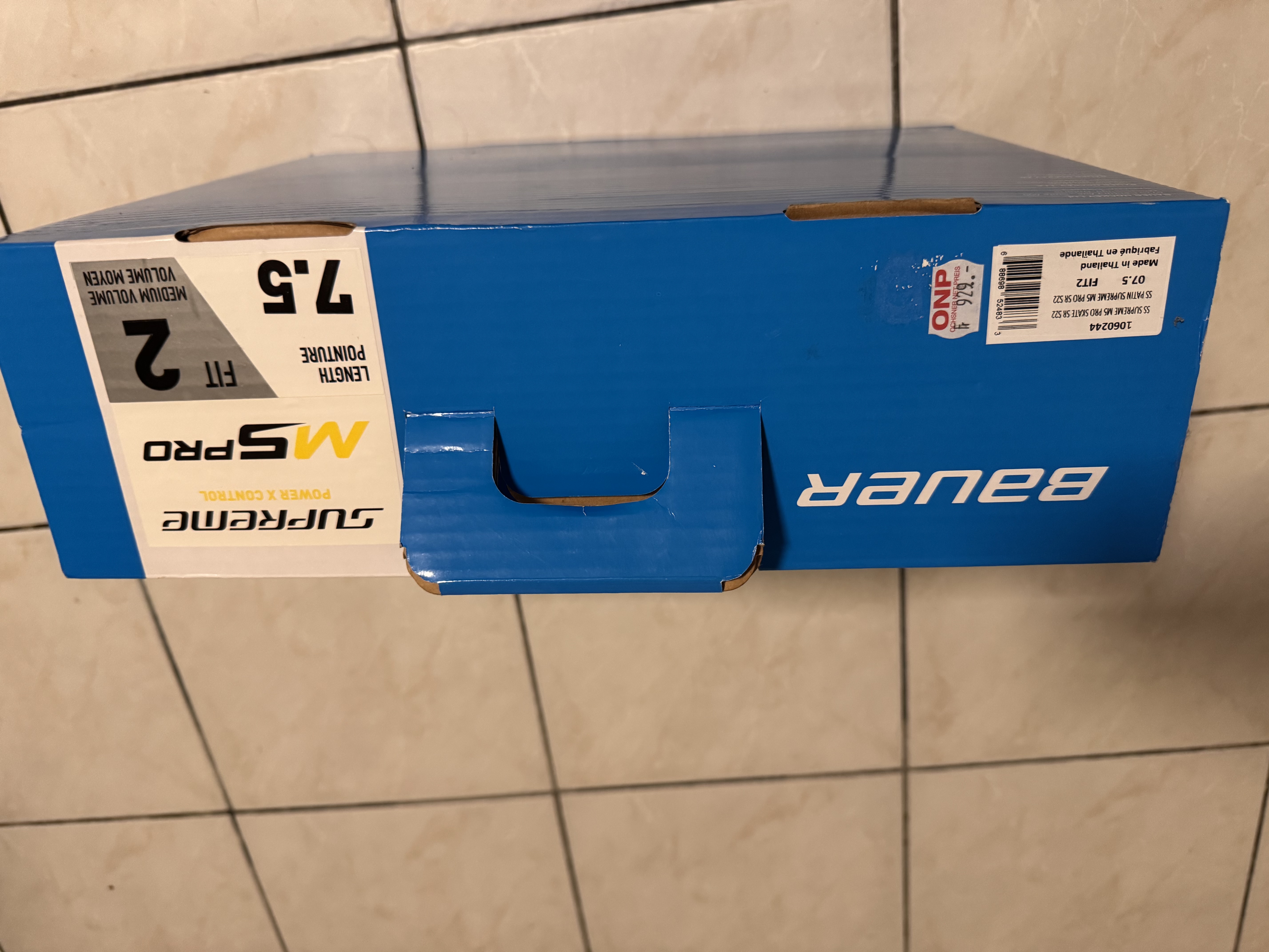 Pattini Bauer supreme M5 Pro 7.5