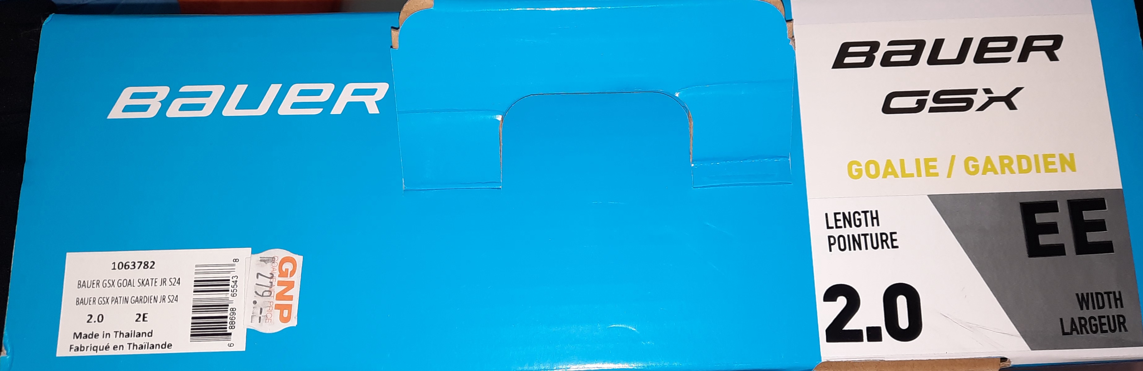 Pattini da portiere Bauer GSX nr.35
