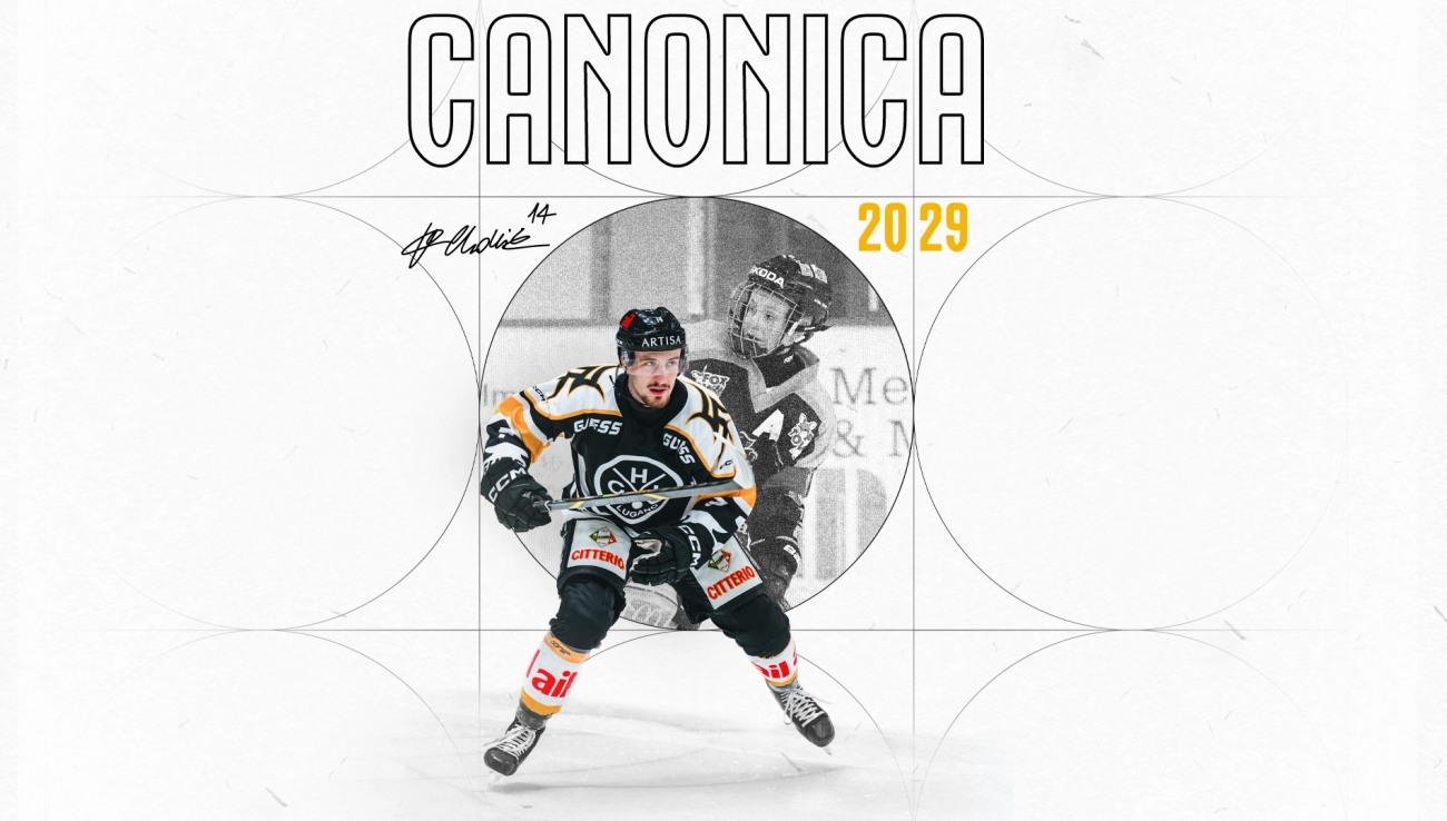 Kontinuität und Zukunft: Canonica bis 2029 beim HC Lugano