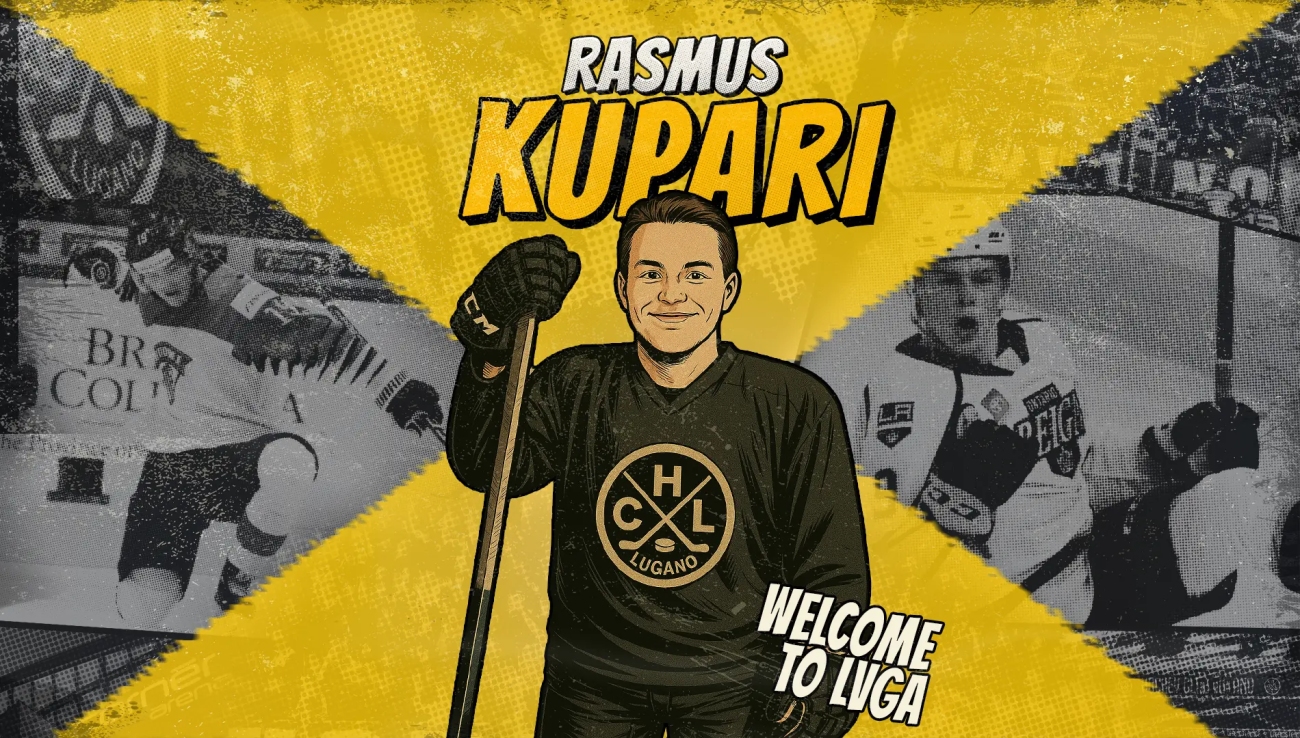 Rasmus Kupari, ein NHL-Erstrunden-Draftpick, neu in der Cornèr Arena